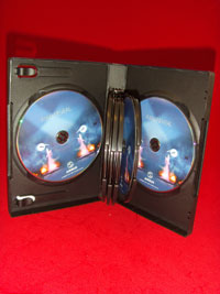 Boitiers 6 dvd avec intercalaires